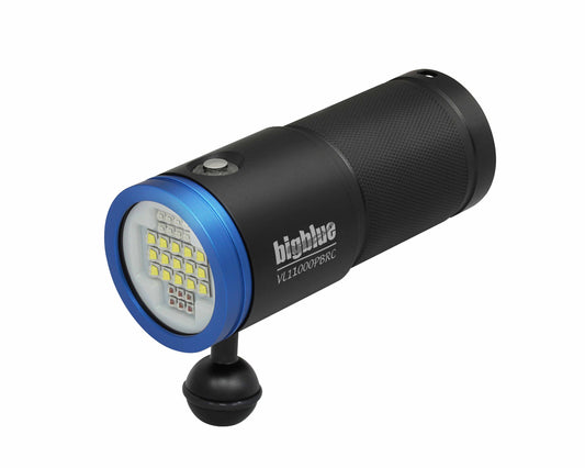 Bigblue VL11000-Lumen Video Light + Blue – RC Ready