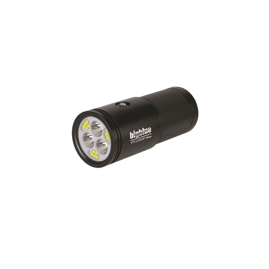 Bigblue VTL13500-Lumen Wide Beam + 2900 Lumen Spot Beam – Black