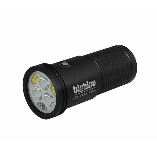 Bigblue VTL9000-Lumen Wide Beam + 2900 Lumen Spot Beam – Black