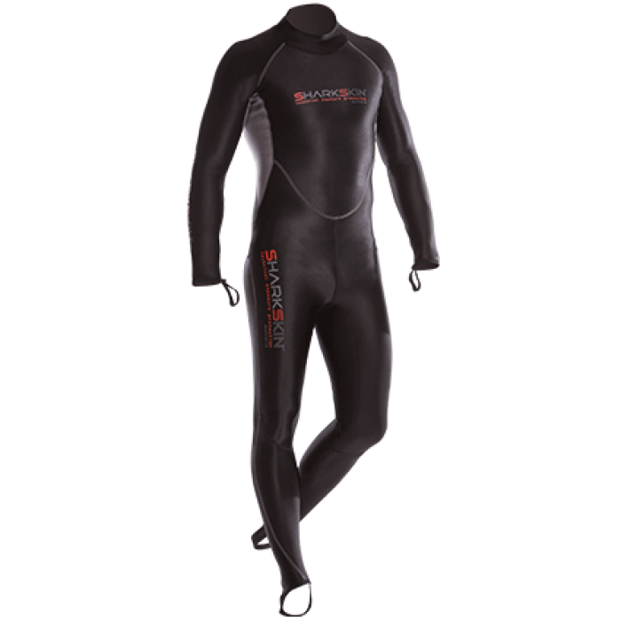 Sharkskin Chillproof One Piece Suit With Back Zip - Mens