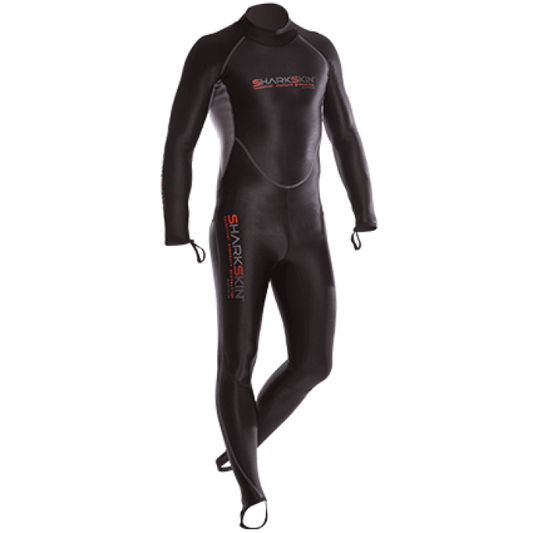 Sharkskin Chillproof One Piece Suit With Back Zip - Mens